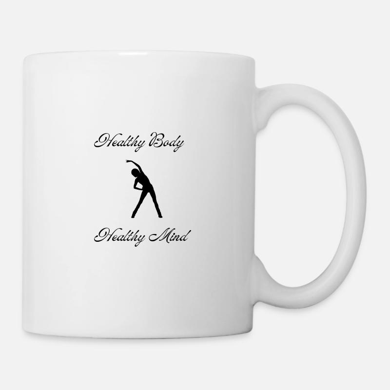 Corps sain - Mug blanc - blanc