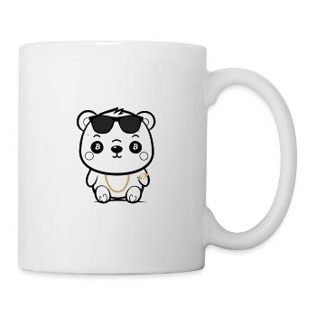 Bitcoin Bear - Mug blanc - blanc - Droite
