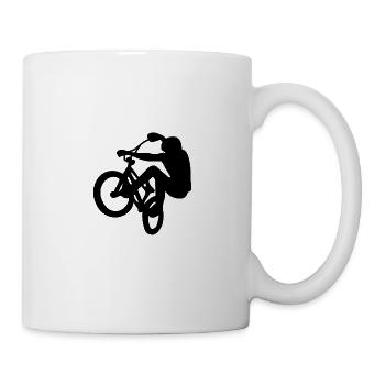 Bmx Trick Bike - Tasse - Weiß - Rechts