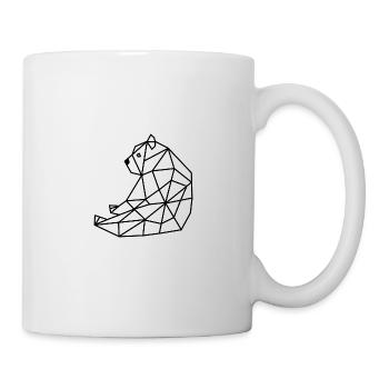 Bear Geometric Line - Mug - white - Right