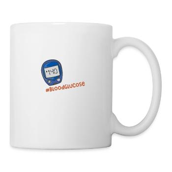What's Your Number? #BloodGlucose - Tasse - Weiß - Rechts