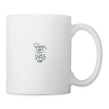 Ocean air and salty hair - Tasse - Weiß - Rechts