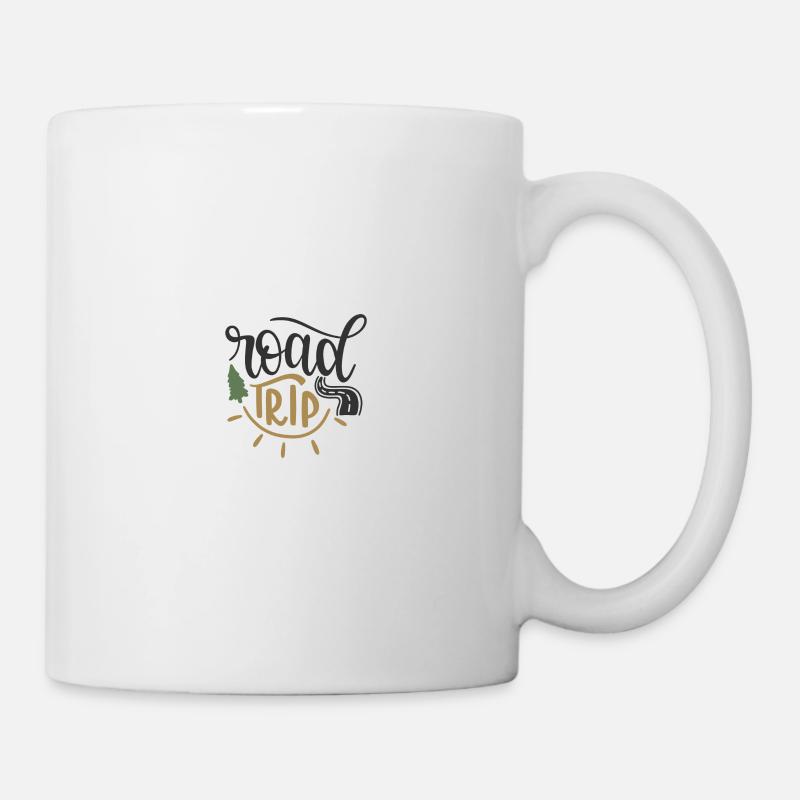 Road trip - Tasse - Weiß
