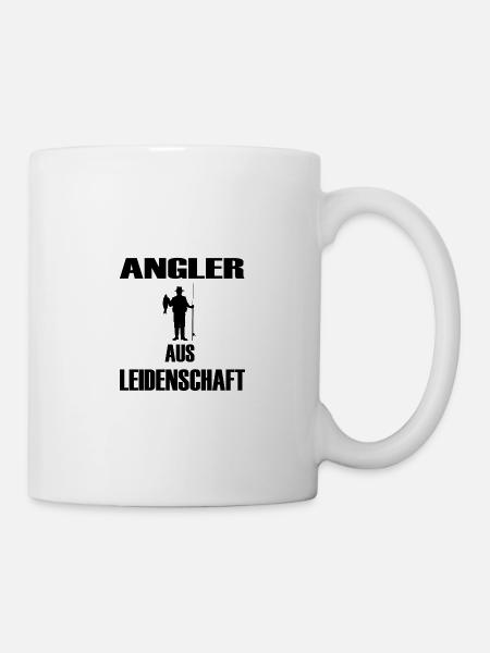 Angeln - Tasse - Weiß
