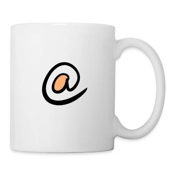 @ sign. Ät / At Symbol. Web icons. Enamel. - Mug - white - Right