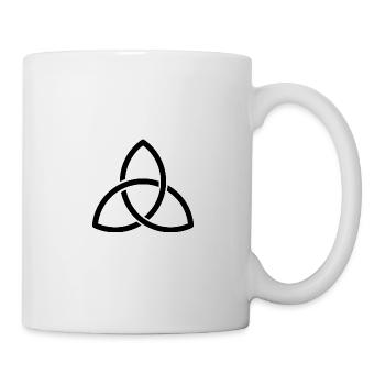 Keltische Knoten Keltisches Symbol - Tasse - Weiß - Rechts