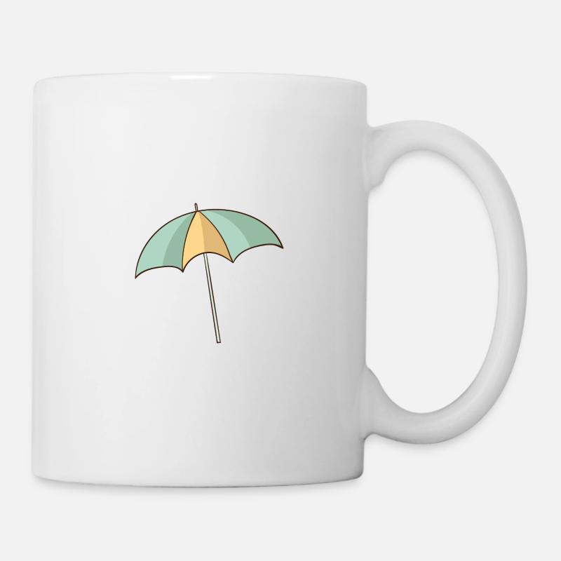 parasol - Mug blanc - blanc