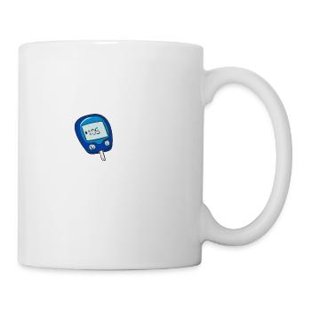 Let's Dia-Beat This - Tasse - Weiß - Rechts