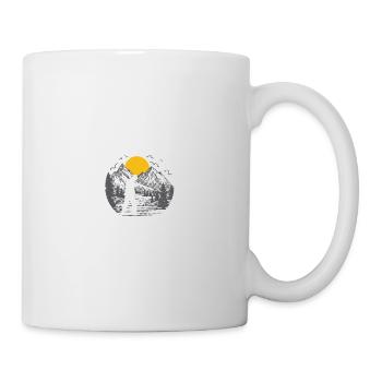 Tausche Arbeit gegen Metalldetektor Sondelgänger - Tasse - Weiß - Rechts