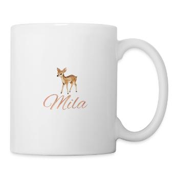 Mila Max - Tasse - Weiß - Rechts