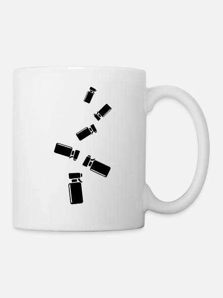 Barber Frisör icon - Tasse - Weiß