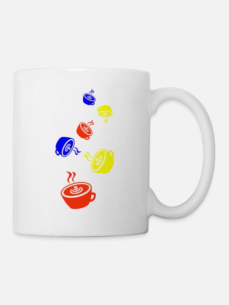 Kaffee Icon - Tasse - Weiß