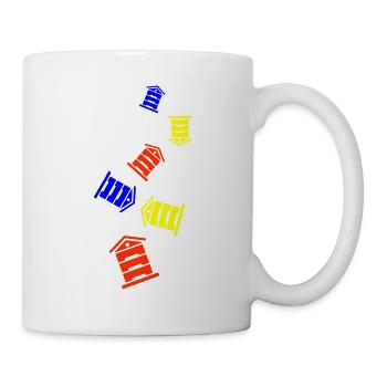Honig Imker - Tasse - Weiß - Rechts