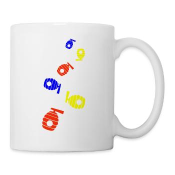 Abeille Icon miel - Mug blanc - blanc - Droite