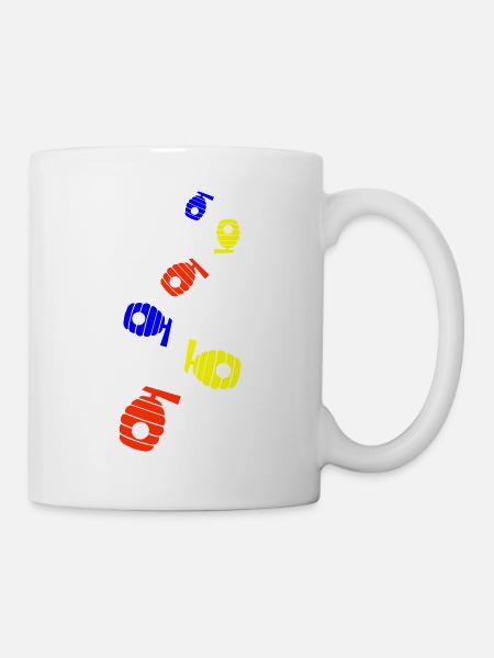 Imker Icon honig - Tasse - Weiß