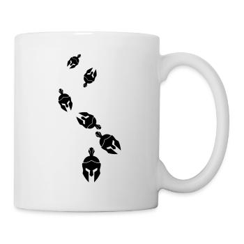 Casque Spartan - Mug blanc - blanc - Droite
