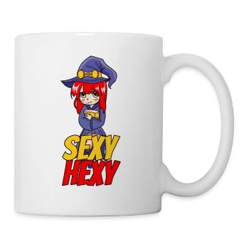 Sexy Hexy Halloween Hexe - Tasse - Weiß - Rechts