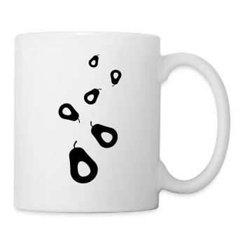 Symbole de l’avocat - Mug blanc - blanc - Droite