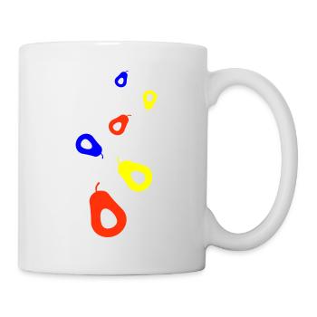 Symbole de l’avocat - Mug blanc - blanc - Droite