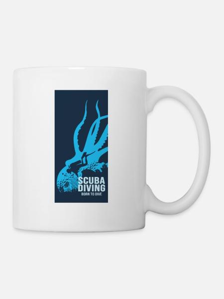 Scuba Diving Diver Diver - Tasse - Weiß