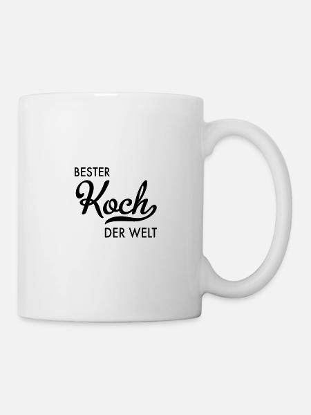 Bester Koch der Welt - Tasse - Weiß