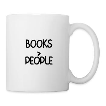 books > people - Mug - white - Right