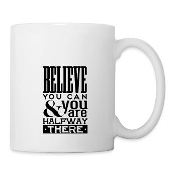 motivation - Mug blanc - blanc - Droite