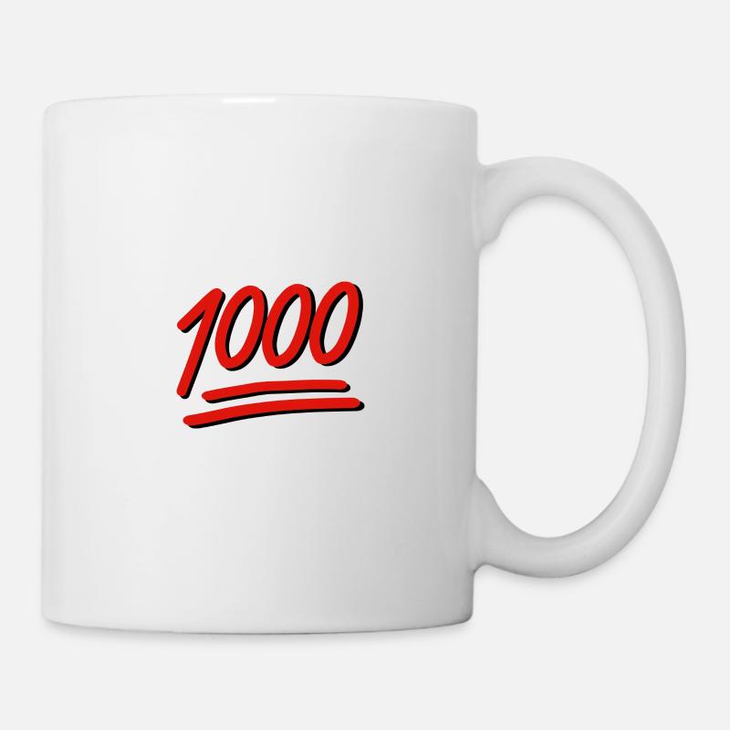 1000 - Mug blanc - blanc