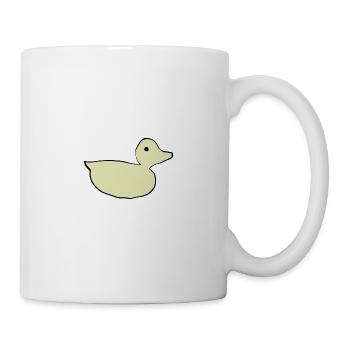 Duck Duck Yellow Animal Symbol - Mug - white - Right