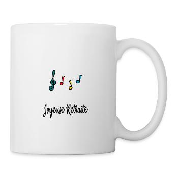 RETIREMENT. HAPPY RETIREMENT. HAPPY RETIREMENT - Mug - white - Right
