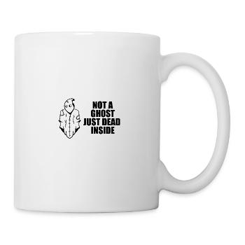 Not a Ghost just dead inside Halloween - Mug - white - Right