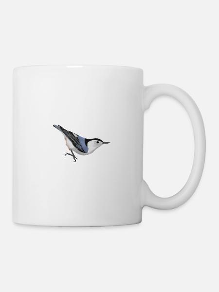 Carolinakleiber Vogel Biologe Ornithologe Tier - Tasse - Weiß