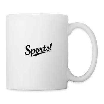 sports - Tasse - Weiß - Rechts