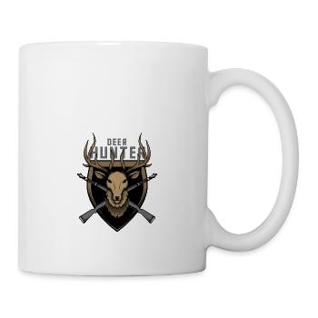 Chasseurs de cerfs - Mug blanc - blanc - Droite