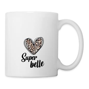 Super belle - Mug blanc - blanc - Droite