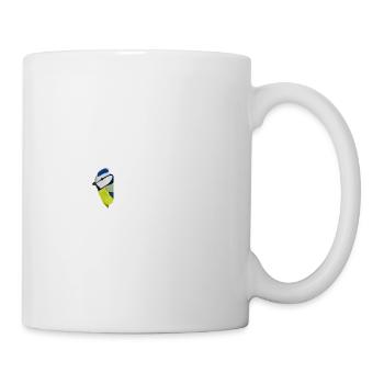 Blue Hi Bird Biologist Ornithologist Animal - Mug - white - Right