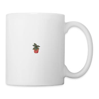 Pflanzen Liebe Herzschlag Gärtnerin Sprüche Damen - Tasse - Weiß - Rechts