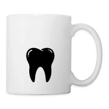 Zahn | Dentiste | Dentiste | Assistante dentaire - Mug blanc - blanc - Droite