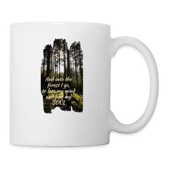 into the forest I go - Mug - white - Right