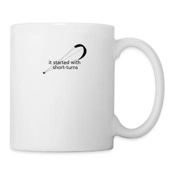 Idée cadeau kite surf - Mug blanc - blanc - Droite