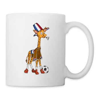 Giraffe Fan Netherlands - Mug - white - Right