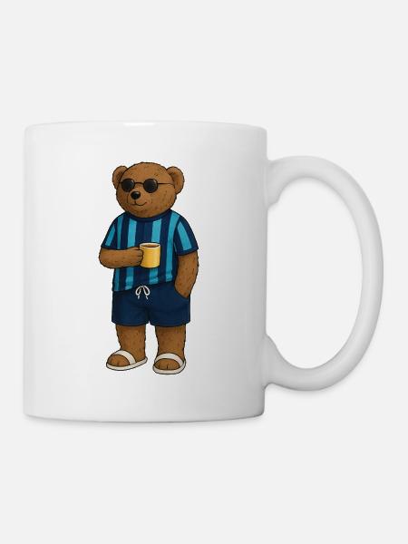 Cool med Stockholmsmotiv - Mugg - vit