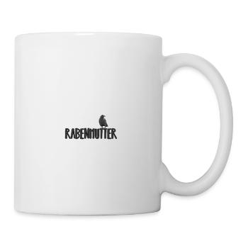 Rabenmutter Damen Frauen Familien Mutter - Tasse - Weiß - Rechts