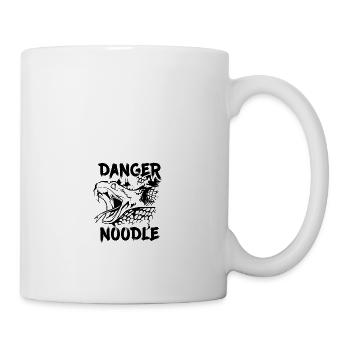 Snake Danger Noodle saying funny - Mug - white - Right