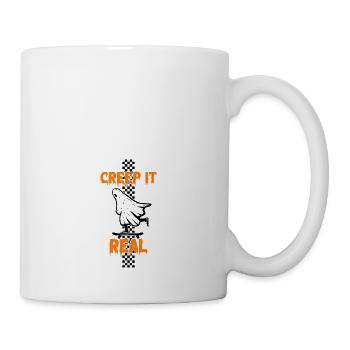 CREEP IT REAL Halloween Ghost - Tasse - Weiß - Rechts