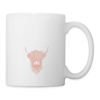 Scottish Highland Highland Cattle Highland - Mug - white - Right
