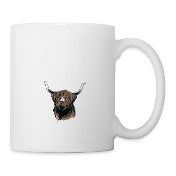 Scottish Highland Highland Cattle Highland - Mug - white - Right
