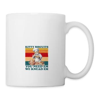 Kitty Biscuits Cat Cat Biscuits Baker Baker - Mug - white - Right