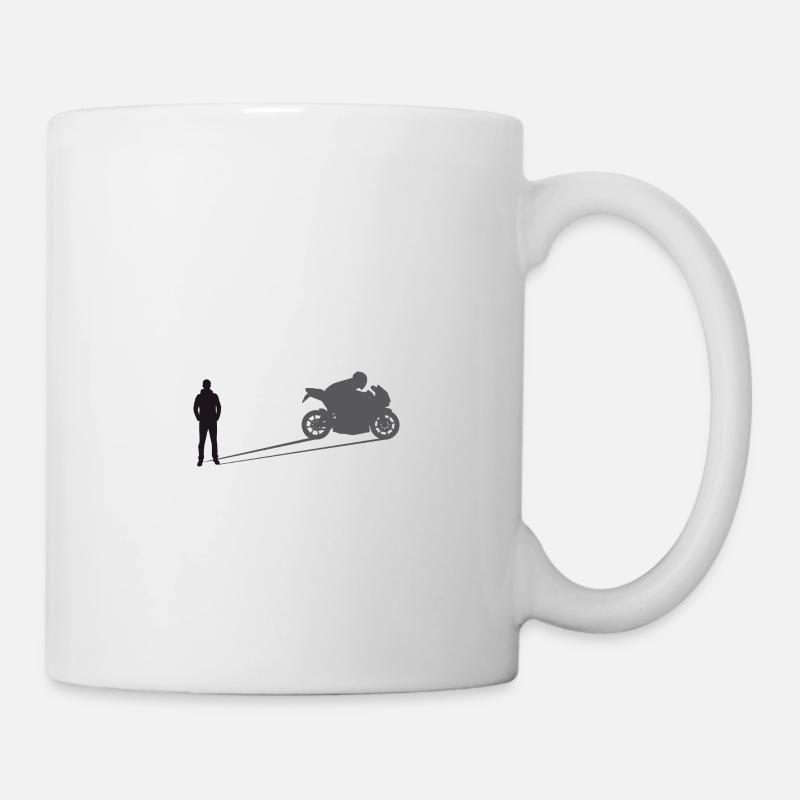 Moto Shadow - Mug blanc - blanc