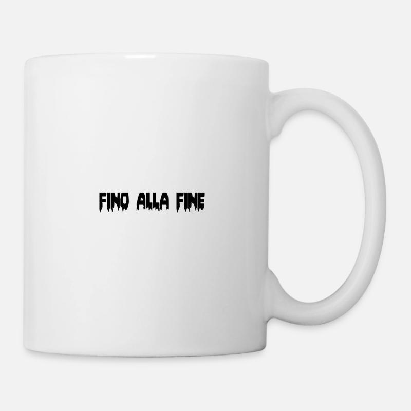 UNTIL THE END (JUVE) - Mug - white